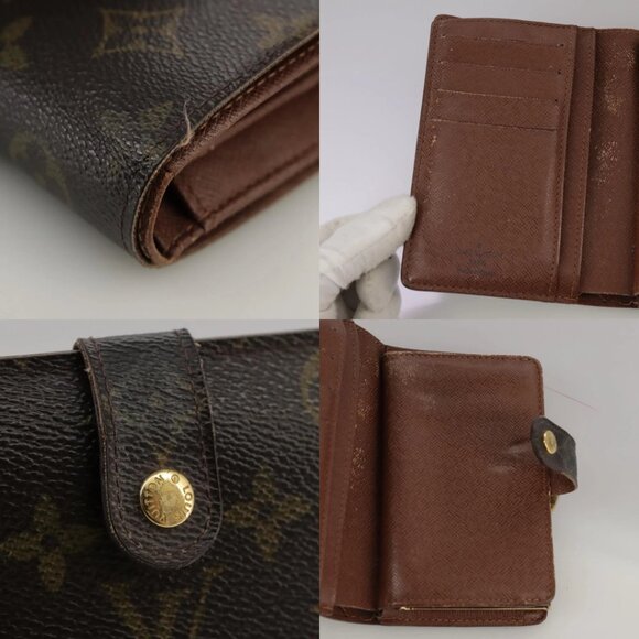 LOUIS VUITTON Monogram Porte Monnaie Billets Viennois Wallet M61663 Auth 96797 - Picture 15 of 15